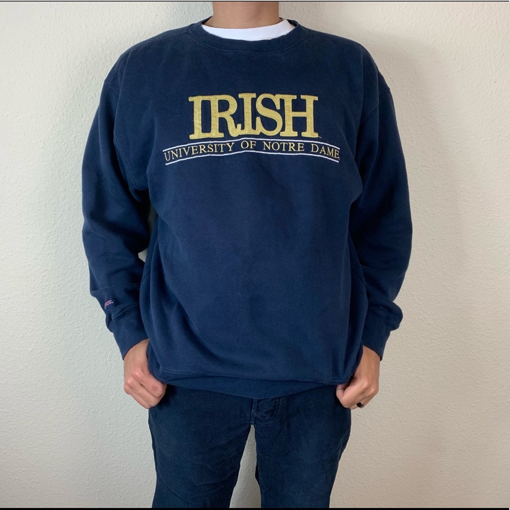 Jansport Irish Uni of Notre Dame crewneck